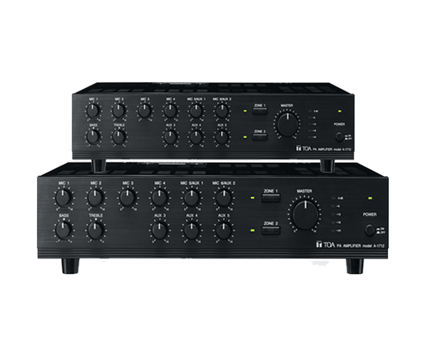 01- Desk Top Mixing Amplifiers